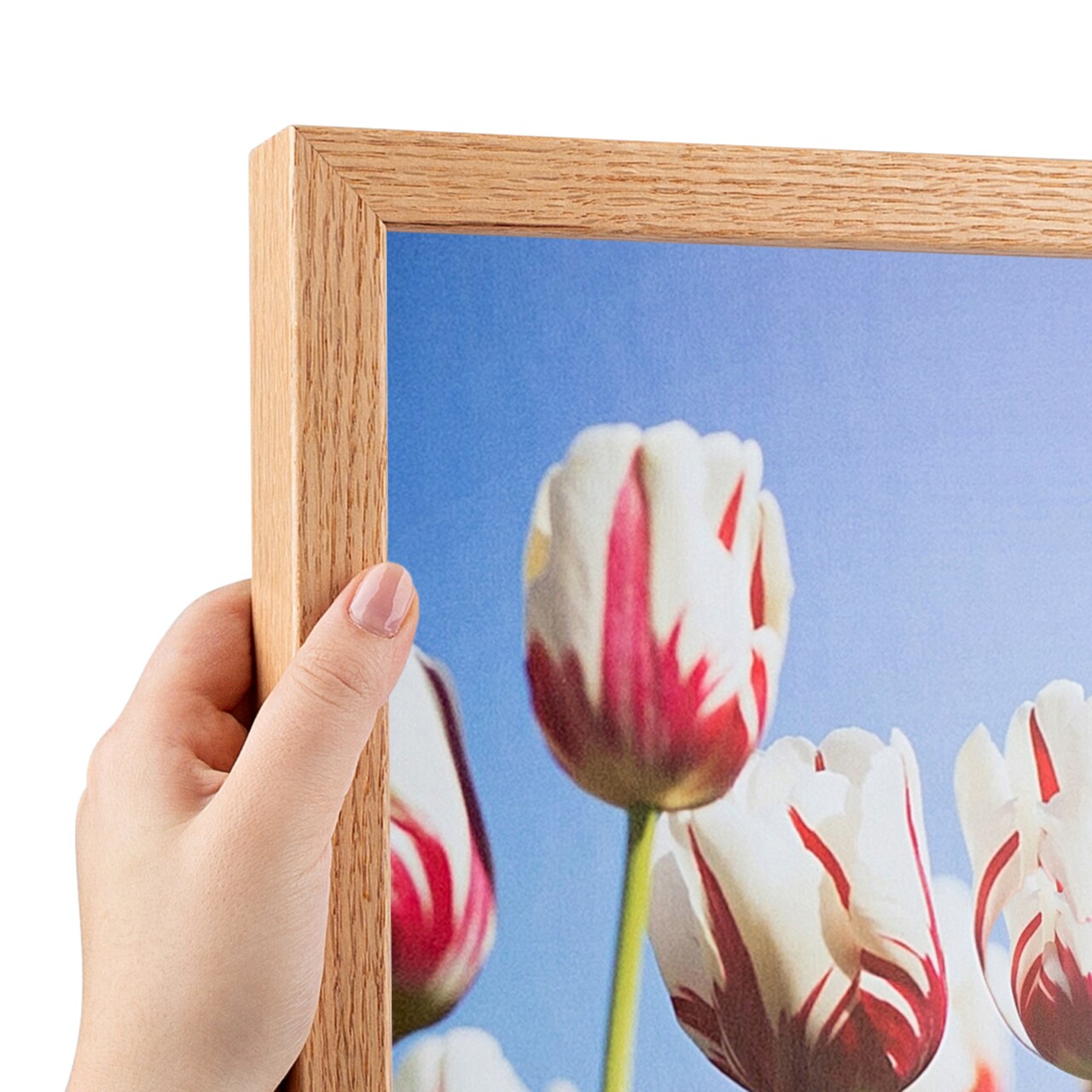 ArtToFrames 16x24 Inch Picture Frame, This 0.81 Inch Custom Wood Poster Frame is Available in Multiple Colors, Great for Your Art or Photos - Comes with Economy Acrylic and Corrugated Backing (A26MA)